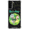 Adult Swim Rick and Morty Portal Travel Galaxy S21 FE Clear Case